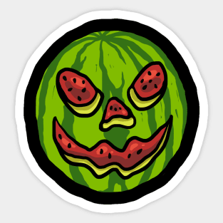 Halloween Watermelon Sticker